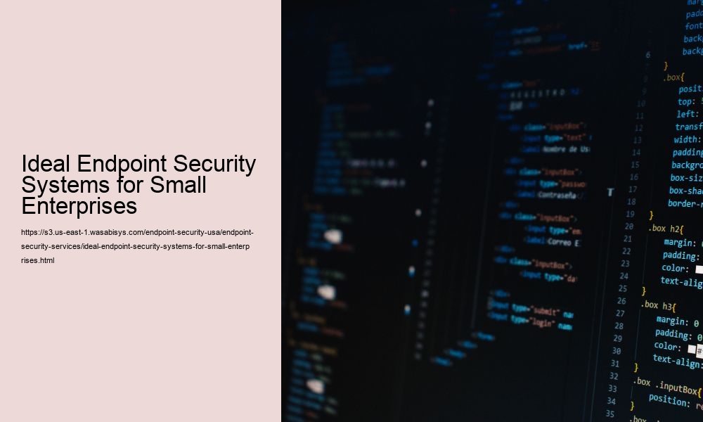 Ideal Endpoint Security Systems for Small Enterprises