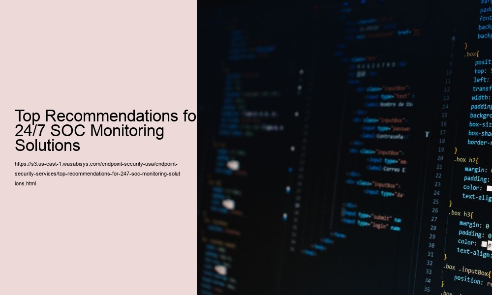 Top Recommendations for 24/7 SOC Monitoring Solutions